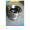 Forged Stainless Steel Pipe Fittings NPT Female Thread Half Coupling